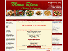 Tablet Screenshot of moonriverchinese.com